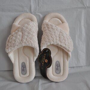 Corifei Slippers Open Toe Adjustable Arch Support Women's Sz. 39/US 8-8.5 NEW